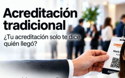 LA ACREDITACIÓN PUEDE DECIRTE MUCHO  MÁS QUE QUIÉN LLEGÓ